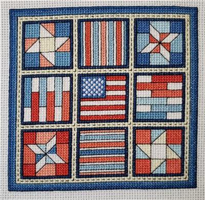 (image for) Quilt Blocks 7 - Stars & Stripes